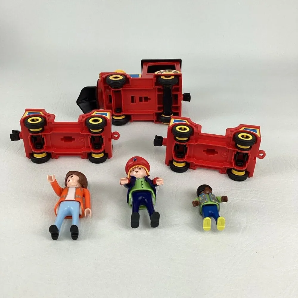 Playmobil Summer Fun Children's Train Building Set 5549 Figures Geobra 2013 Toy